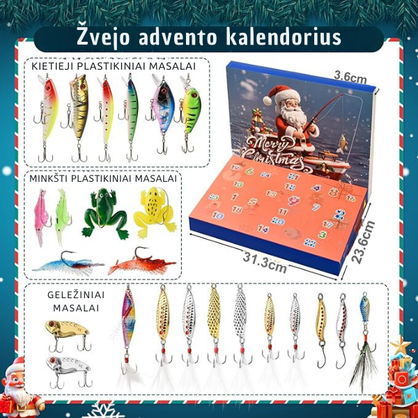 Žvejo advento kalendorius